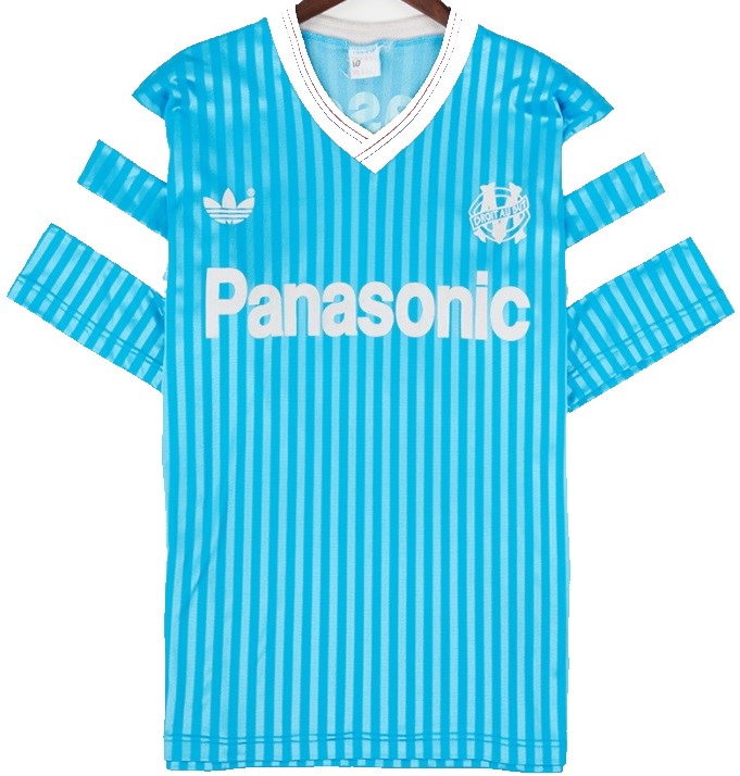 Camisa retro Adidas Olympique de Marseille 1990 1991 II jogador